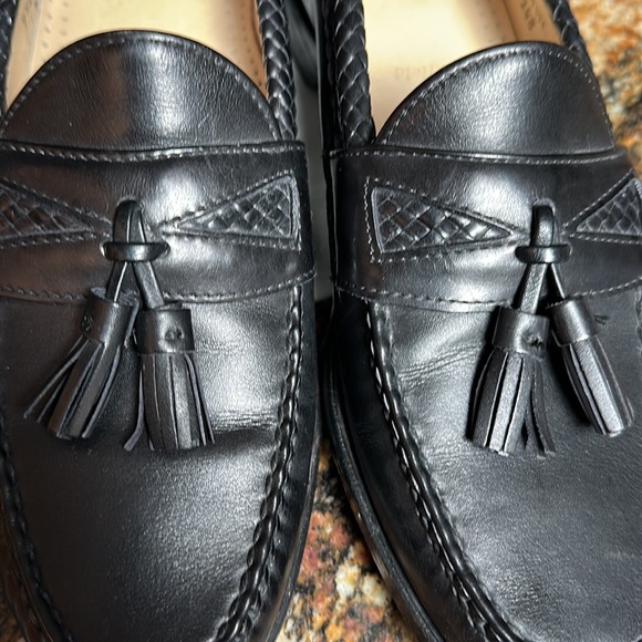 Allen Edmonds black tassel loafer Maxfield 9.5 B made in USA style 73248 47711 - Picture 9 of 12